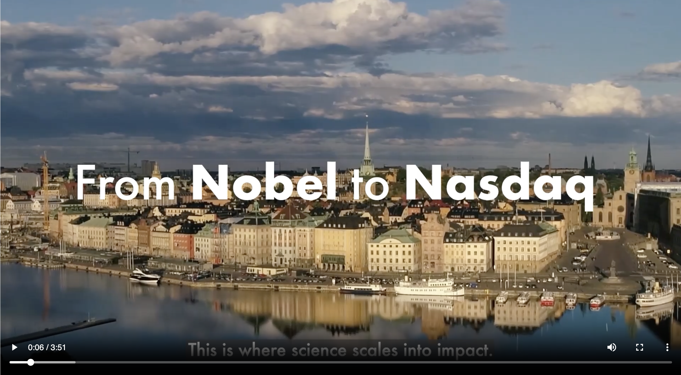 Film om Hagastaden av Stockholm Business Region 