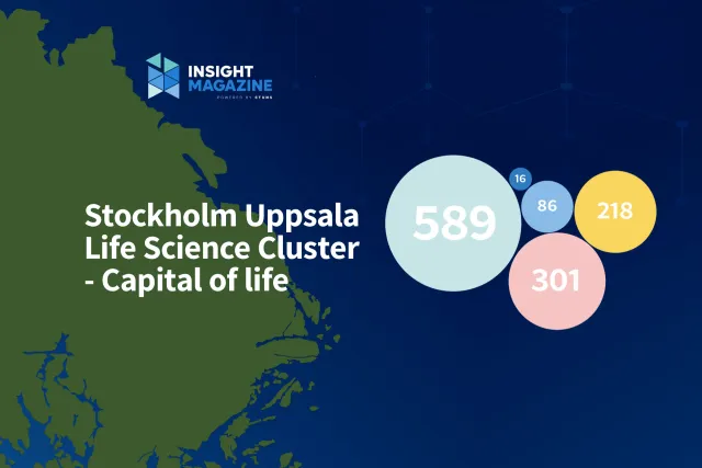 Illustration of map and bubbles with numbers