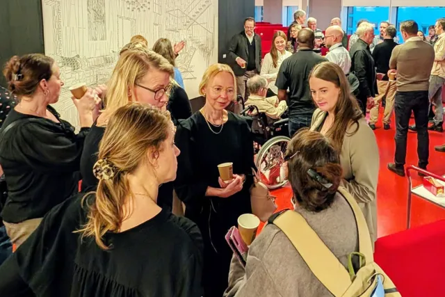 Photo of people at the workshop