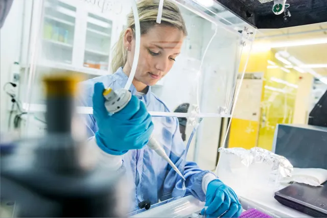 Photo from a lab