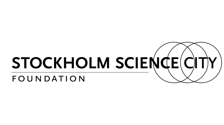 Logotype Stockholm Science City, black
