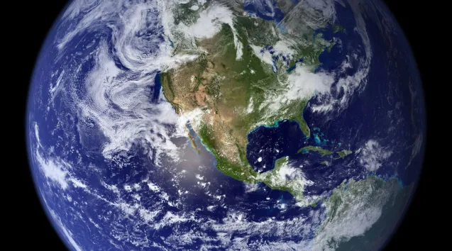 Photo of earth