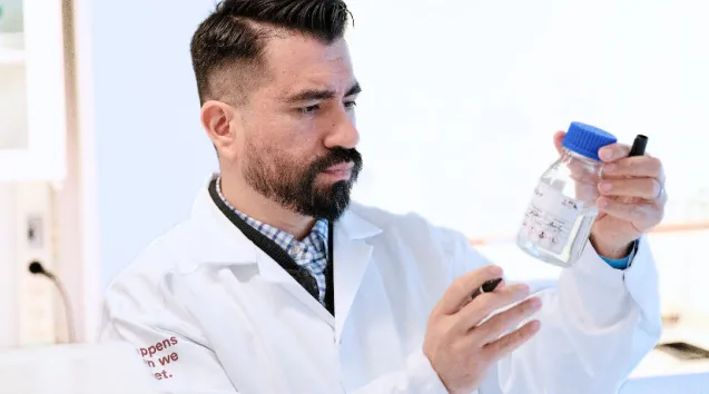 Photo from a lab