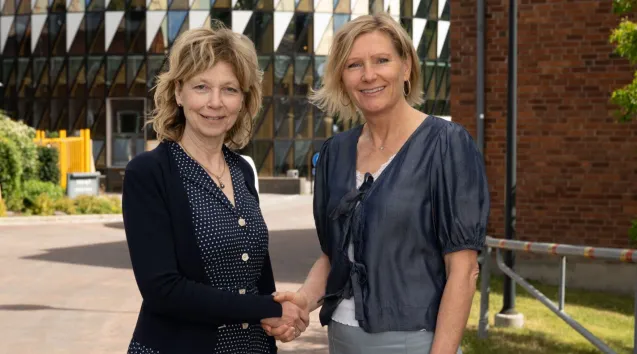 Photo of two women