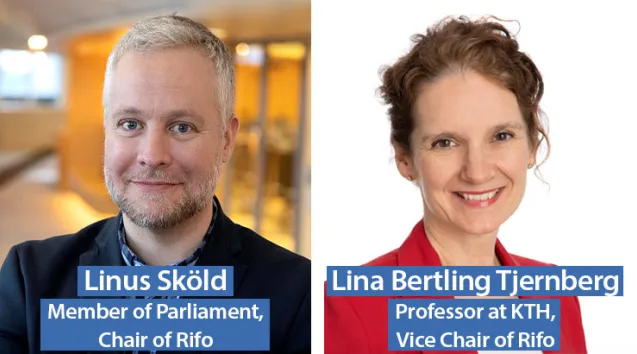 Photo of woman and man