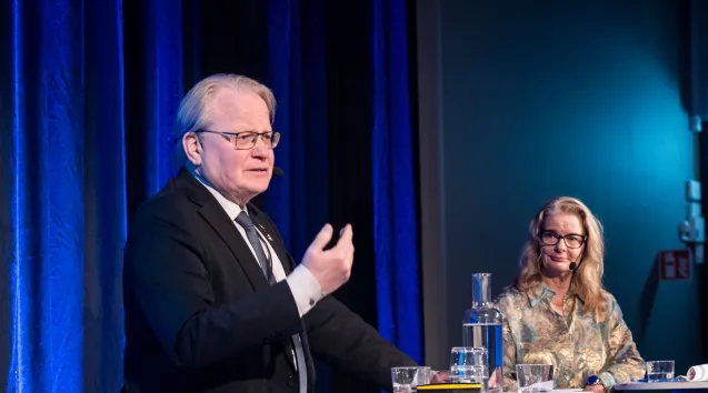 Photo of woman and man