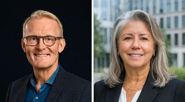 Foto av Johan Christenson och Ylva Williams