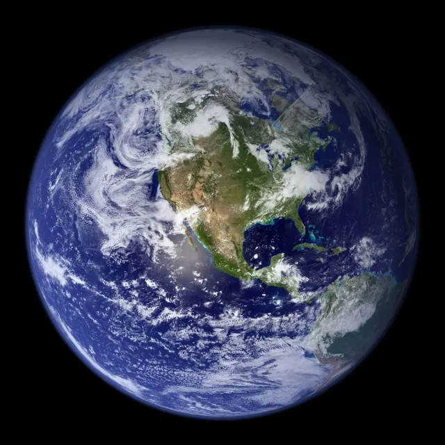 Illustration of the earth
