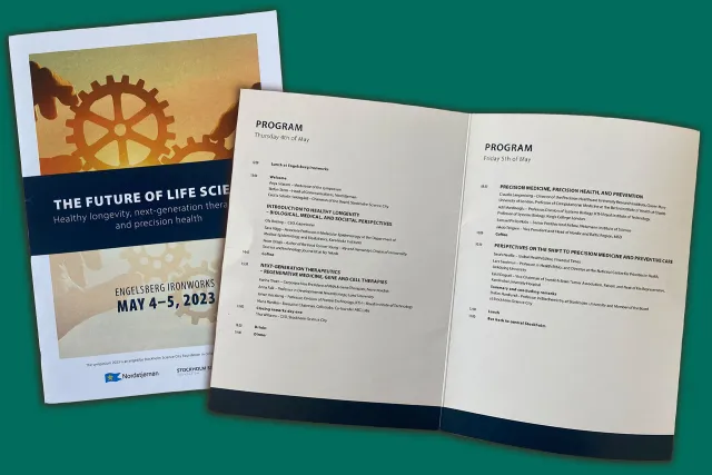 Photo of program