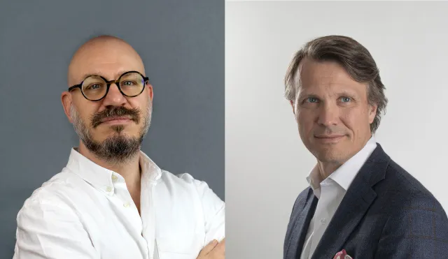 Photos of two men
