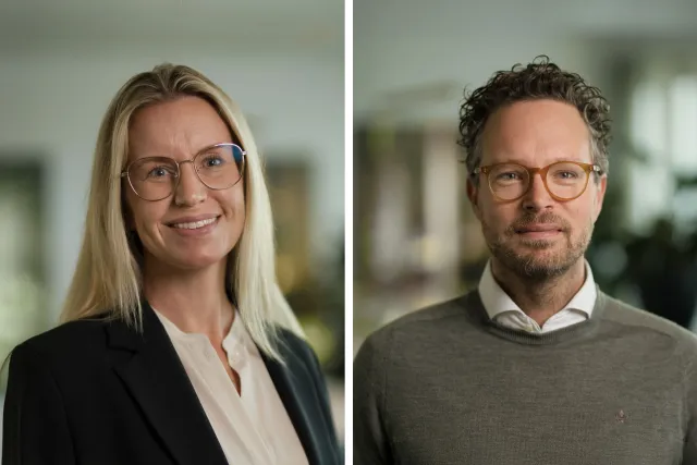 Photo of woman and man