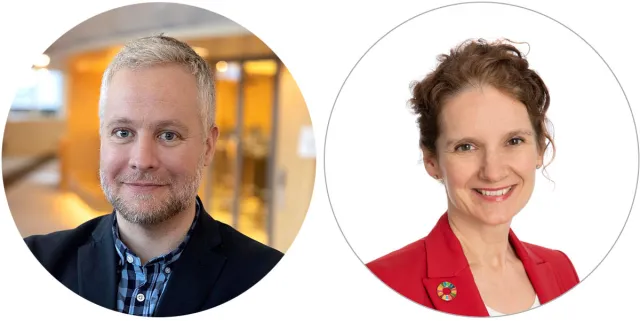 Photo of man and woman