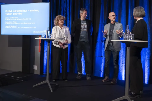 Panelen vid kritisk infrastruktur