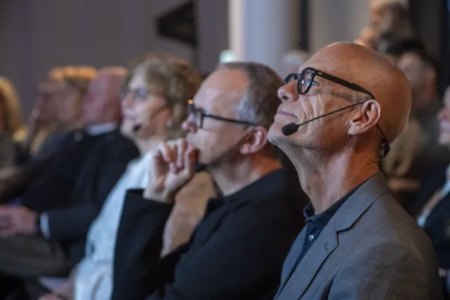 Photo of the speakers 