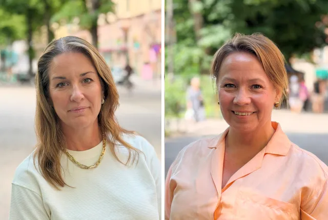Helena Sjögren and Malin Pops Runsten