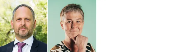 foto av två politiker